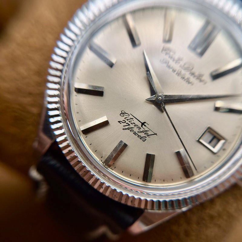 Citizen Citizen - Auto Dater 明澄 – Meichō – Luminous Clarity - No Reserve Price - Men - 1964 vintage watch - image 17