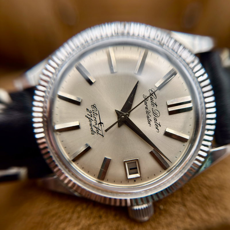 Citizen Citizen - Auto Dater 明澄 – Meichō – Luminous Clarity - No Reserve Price - Men - 1964 vintage watch - image 20
