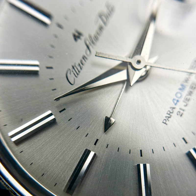 Citizen Citizen - Alarm Date [Near-Mint] 銀光 (Ginkō) – Silver Light - No Reserve Price - ALDS 51301 - Men - 1970 vintage watch - image 18