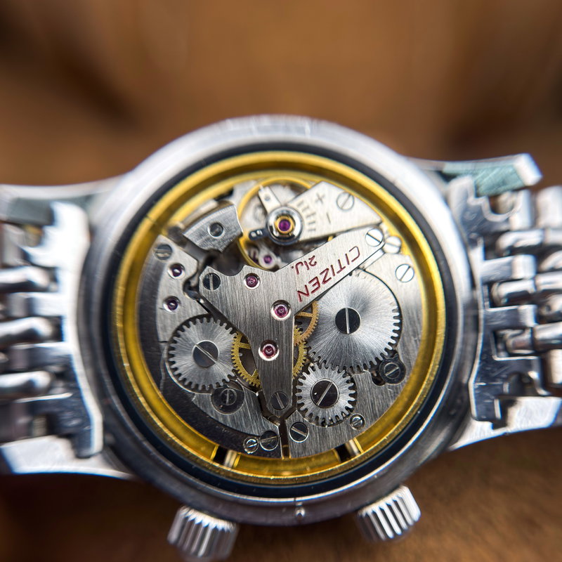 Citizen Citizen - Alarm Date [Near-Mint] 銀光 (Ginkō) – Silver Light - No Reserve Price - ALDS 51301 - Men - 1970 vintage watch - image 23