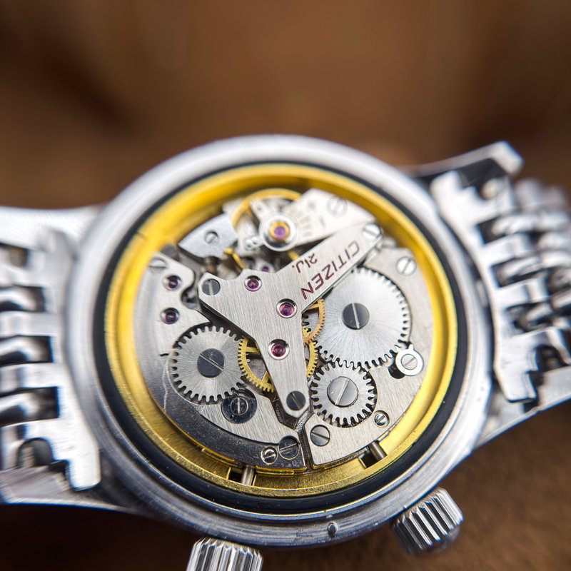 Citizen Citizen - Alarm Date [Near-Mint] 銀光 (Ginkō) – Silver Light - No Reserve Price - ALDS 51301 - Men - 1970 vintage watch - image 24