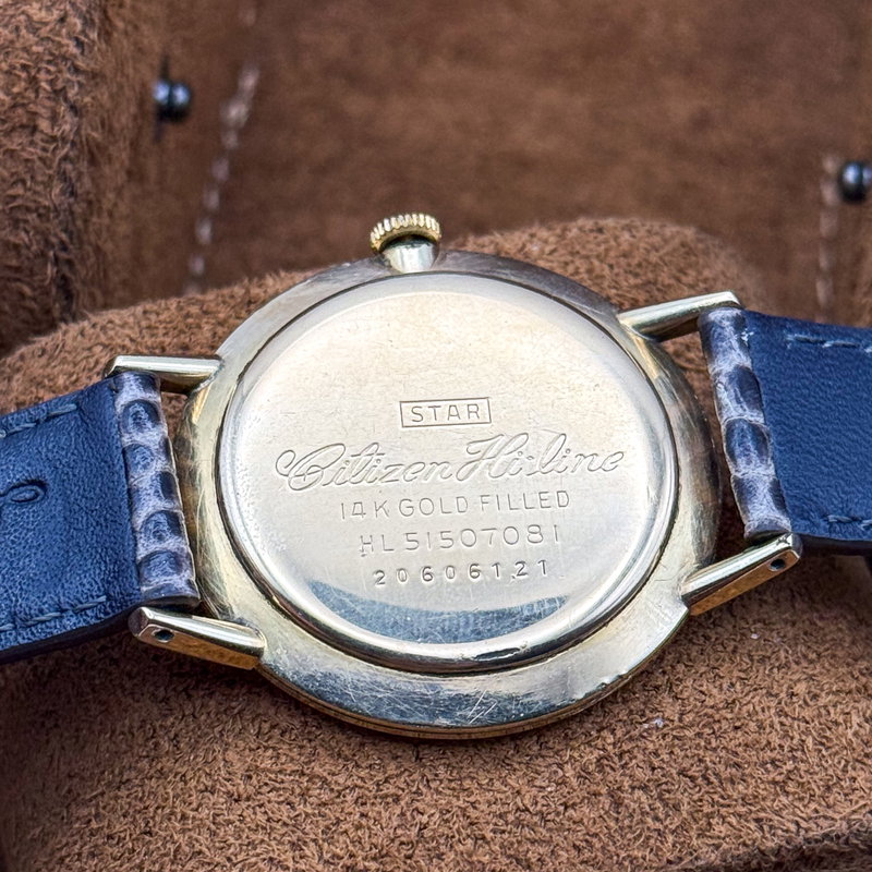 Citizen Citizen - Hi-Line "14K GOLD-FILLED" 織影 (Orikage) – Woven Shadow - No reserve price - HL51507081 - Men - 1962 vintage watch - image 23
