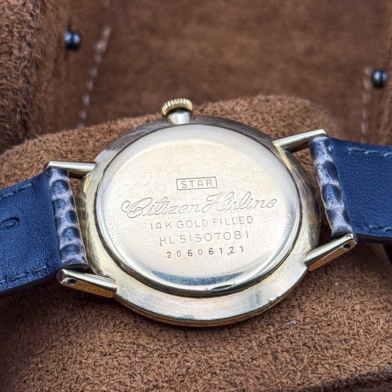 Citizen Citizen - Hi-Line "14K GOLD-FILLED" 織影 (Orikage) – Woven Shadow - No reserve price - HL51507081 - Men - 1962 vintage watch - image 24