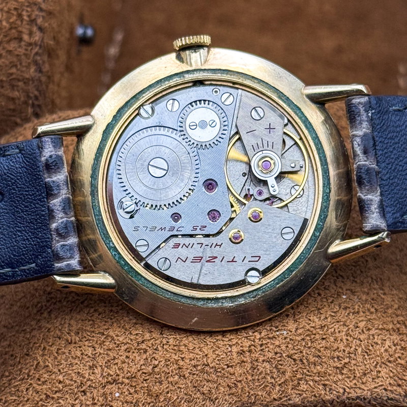 Citizen Citizen - Hi-Line "14K GOLD-FILLED" 織影 (Orikage) – Woven Shadow - No reserve price - HL51507081 - Men - 1962 vintage watch - image 25
