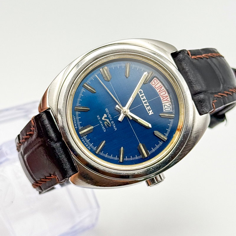 Citizen Citizen - Seven Star V2 霊影 (Reiei) – Spirit Shadow - No reserve price - 4-720108 TA - Men - 1970 vintage watch - image 8