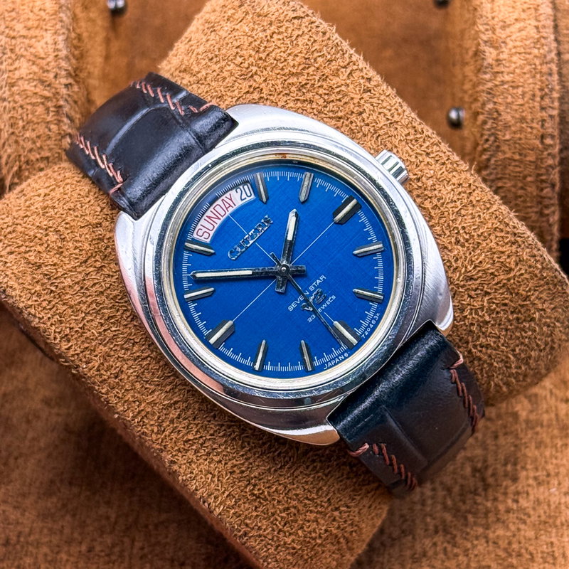 Citizen Citizen - Seven Star V2 霊影 (Reiei) – Spirit Shadow - No reserve price - 4-720108 TA - Men - 1970 vintage watch - image 12