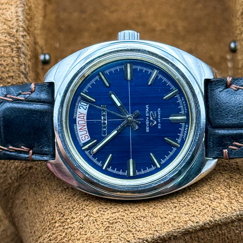 Citizen Citizen - Seven Star V2 霊影 (Reiei) – Spirit Shadow - No reserve price - 4-720108 TA - Men - 1970 vintage watch - image 20