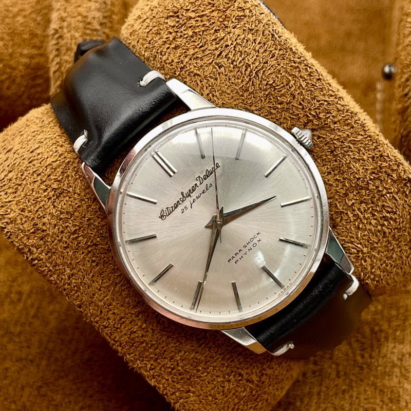 Citizen Citizen - Super Deluxe 晶環 (Shōkan) – Crystal Halo - No Reserve Price - S1N90 - Men - 1960-1969 vintage watch - image 9