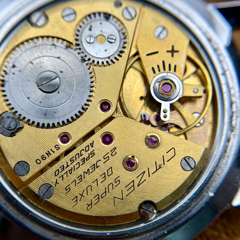 Citizen Citizen - Super Deluxe 晶環 (Shōkan) – Crystal Halo - No Reserve Price - S1N90 - Men - 1960-1969 vintage watch - image 19