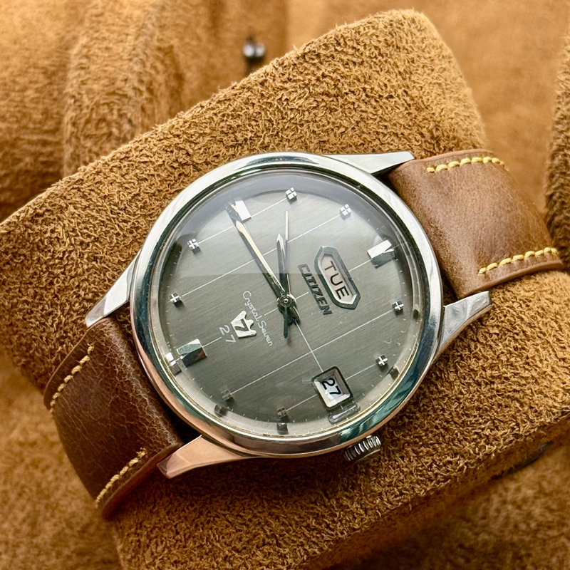 Citizen Citizen - Crystal Seven [Near-Mint] 静跡 (Seiseki) – Silent Trace - Ingen mindstepris - Men - 1970 vintage watch - image 5