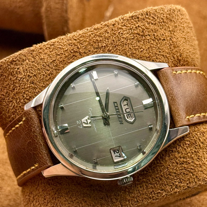 Citizen Citizen - Crystal Seven [Near-Mint] 静跡 (Seiseki) – Silent Trace - Ingen mindstepris - Men - 1970 vintage watch - image 7