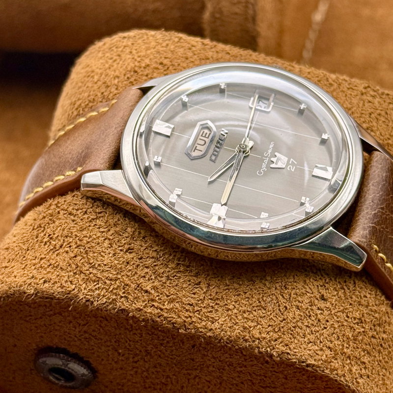 Citizen Citizen - Crystal Seven [Near-Mint] 静跡 (Seiseki) – Silent Trace - Ingen mindstepris - Men - 1970 vintage watch - image 15