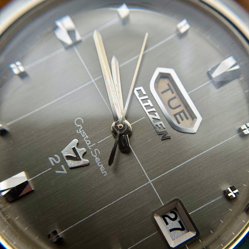 Citizen Citizen - Crystal Seven [Near-Mint] 静跡 (Seiseki) – Silent Trace - Ingen mindstepris - Men - 1970 vintage watch - image 4