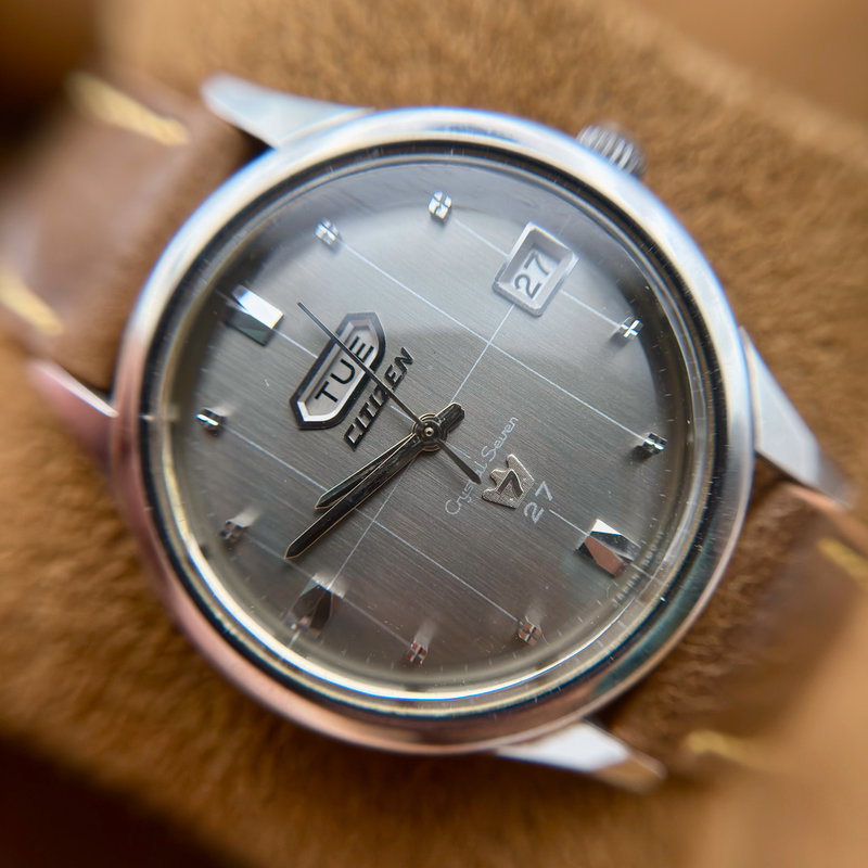 Citizen Citizen - Crystal Seven [Near-Mint] 静跡 (Seiseki) – Silent Trace - Ingen mindstepris - Men - 1970 vintage watch - image 17