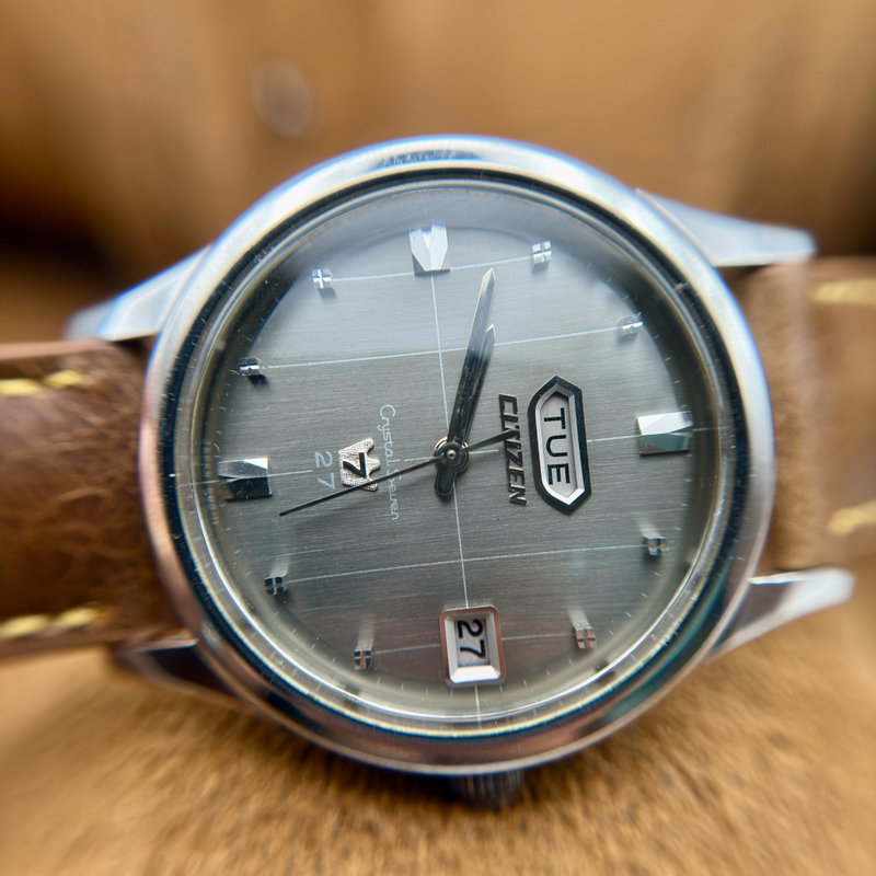 Citizen Citizen - Crystal Seven [Near-Mint] 静跡 (Seiseki) – Silent Trace - Ingen mindstepris - Men - 1970 vintage watch - image 19