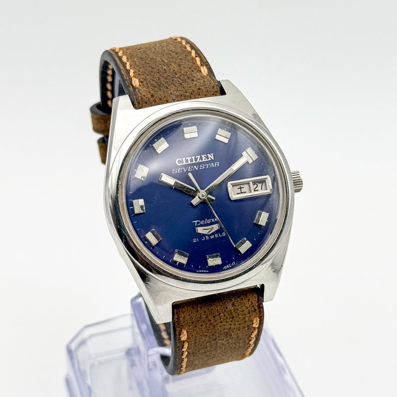 Citizen Citizen - Seven Star Deluxe 玉影 – Gyokuei – Gem Shadow - No reserve price - ACSS-2933-TA - Men - 1978 vintage watch - image 1