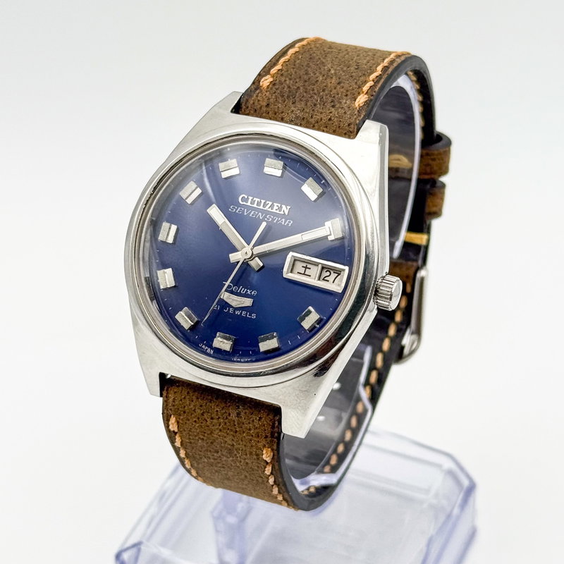 Citizen Citizen - Seven Star Deluxe 玉影 – Gyokuei – Gem Shadow - No reserve price - ACSS-2933-TA - Men - 1978 vintage watch - image 2