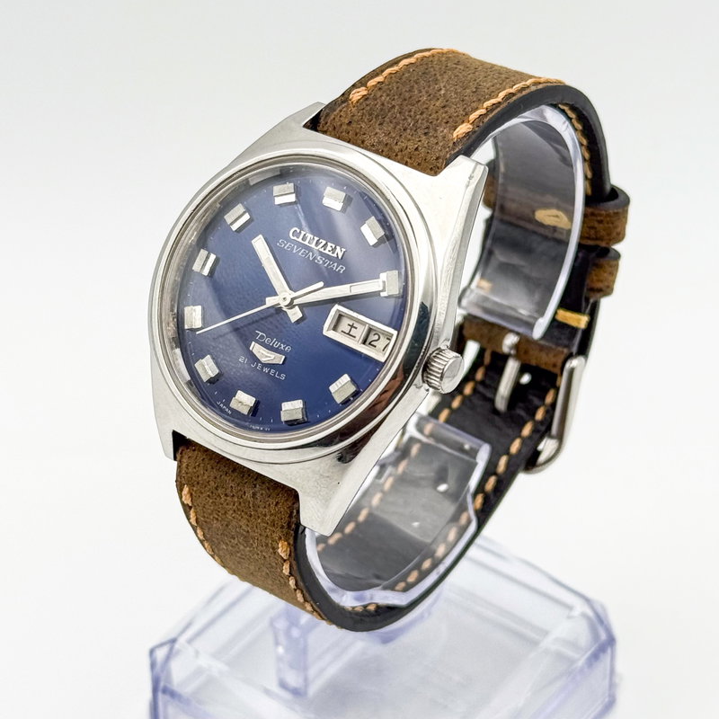 Citizen Citizen - Seven Star Deluxe 玉影 – Gyokuei – Gem Shadow - No reserve price - ACSS-2933-TA - Men - 1978 vintage watch - image 3