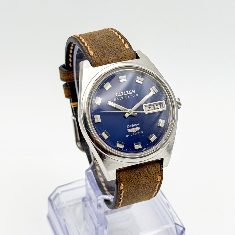 Citizen Citizen - Seven Star Deluxe 玉影 – Gyokuei – Gem Shadow - No reserve price - ACSS-2933-TA - Men - 1978 vintage watch - image 4