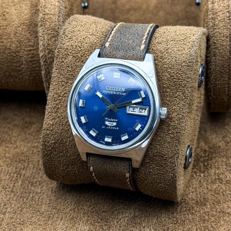 Citizen Citizen - Seven Star Deluxe 玉影 – Gyokuei – Gem Shadow - No reserve price - ACSS-2933-TA - Men - 1978 vintage watch - image 8