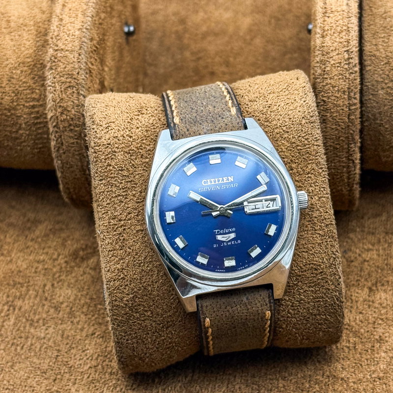Citizen Citizen - Seven Star Deluxe 玉影 – Gyokuei – Gem Shadow - No reserve price - ACSS-2933-TA - Men - 1978 vintage watch - image 9