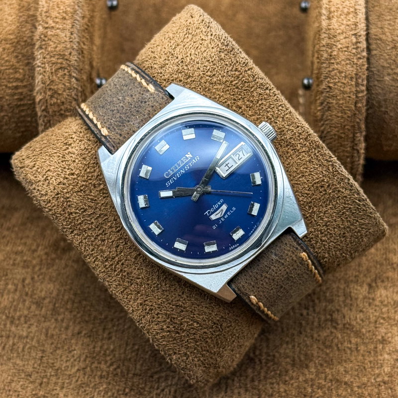 Citizen Citizen - Seven Star Deluxe 玉影 – Gyokuei – Gem Shadow - No reserve price - ACSS-2933-TA - Men - 1978 vintage watch - image 10