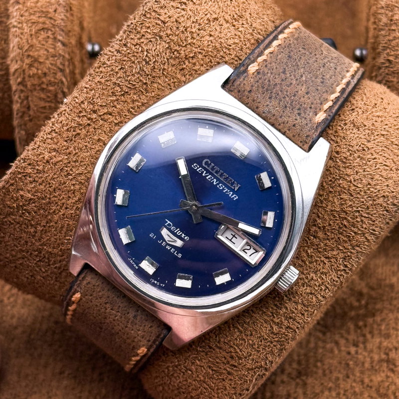 Citizen Citizen - Seven Star Deluxe 玉影 – Gyokuei – Gem Shadow - No reserve price - ACSS-2933-TA - Men - 1978 vintage watch - image 11