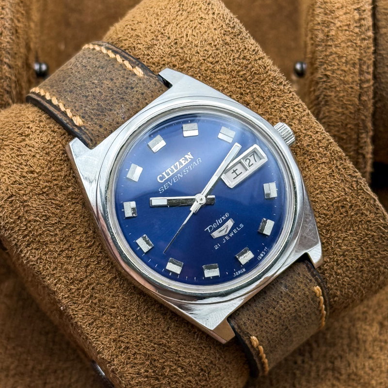 Citizen Citizen - Seven Star Deluxe 玉影 – Gyokuei – Gem Shadow - No reserve price - ACSS-2933-TA - Men - 1978 vintage watch - image 12