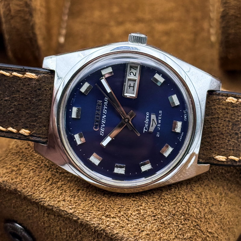 Citizen Citizen - Seven Star Deluxe 玉影 – Gyokuei – Gem Shadow - No reserve price - ACSS-2933-TA - Men - 1978 vintage watch - image 19