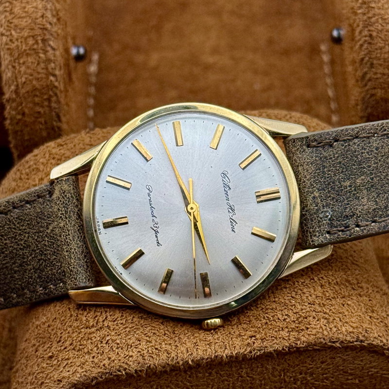 Citizen Citizen - Hi-Line "10K GOLD-FILLED" 煌玉 (Kōgyoku) – Radiant Gem - No Reserve Price - Men - 1968 vintage watch - image 5