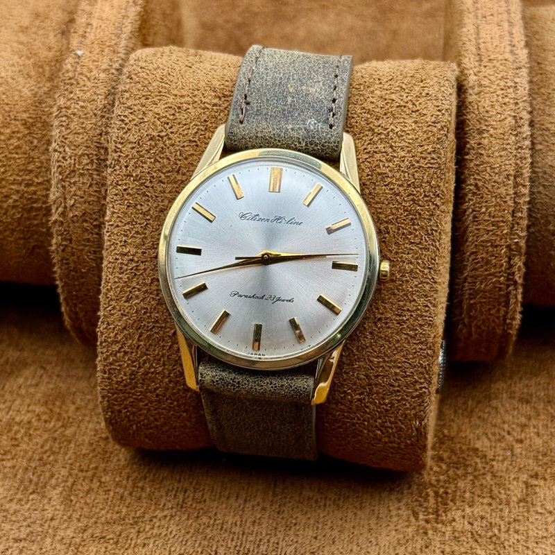 Citizen Citizen - Hi-Line "10K GOLD-FILLED" 煌玉 (Kōgyoku) – Radiant Gem - No Reserve Price - Men - 1968 vintage watch - image 9