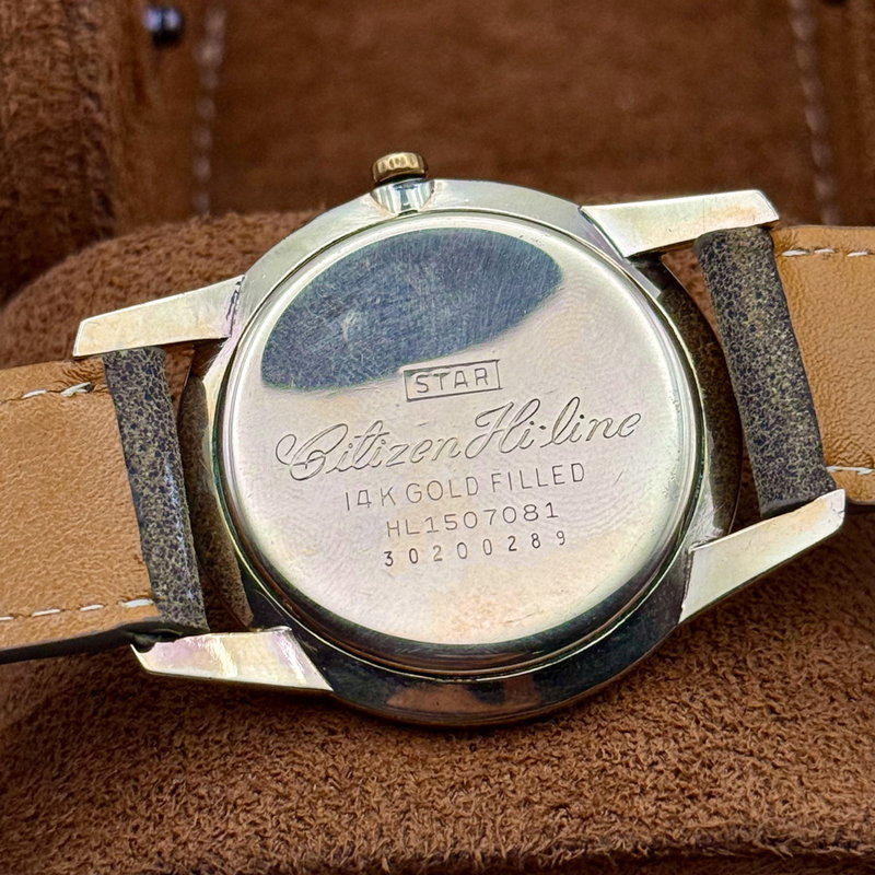Citizen Citizen - Hi-Line "10K GOLD-FILLED" 煌玉 (Kōgyoku) – Radiant Gem - No Reserve Price - Men - 1968 vintage watch - image 15
