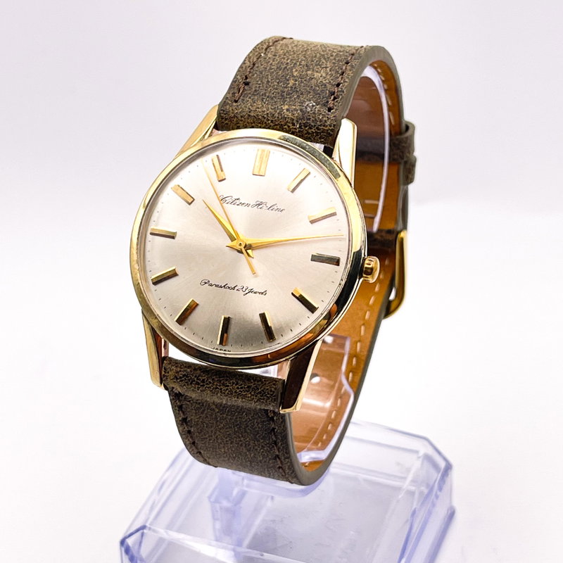 Citizen Citizen - Hi-Line "10K GOLD-FILLED" 煌玉 (Kōgyoku) – Radiant Gem - No Reserve Price - Men - 1968 vintage watch - image 2
