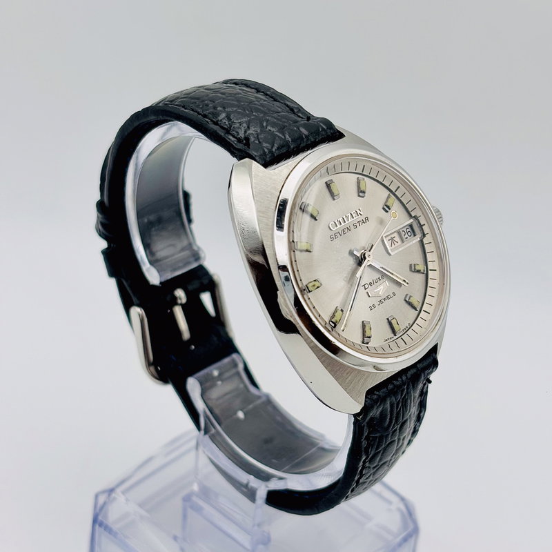 Citizen Citizen - Seven Star Deluxe 光紋 (Kōmon) – Pattern of Light - No Reserve Price - 3946-AT - Men - 1978 vintage watch - image 31
