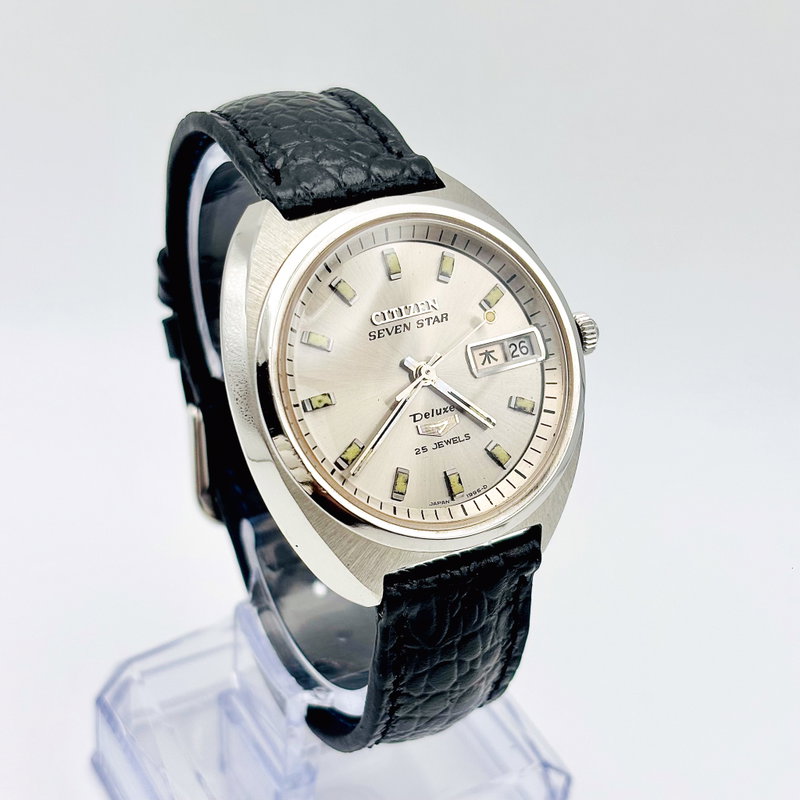Citizen Citizen - Seven Star Deluxe 光紋 (Kōmon) – Pattern of Light - No Reserve Price - 3946-AT - Men - 1978 vintage watch - image 32