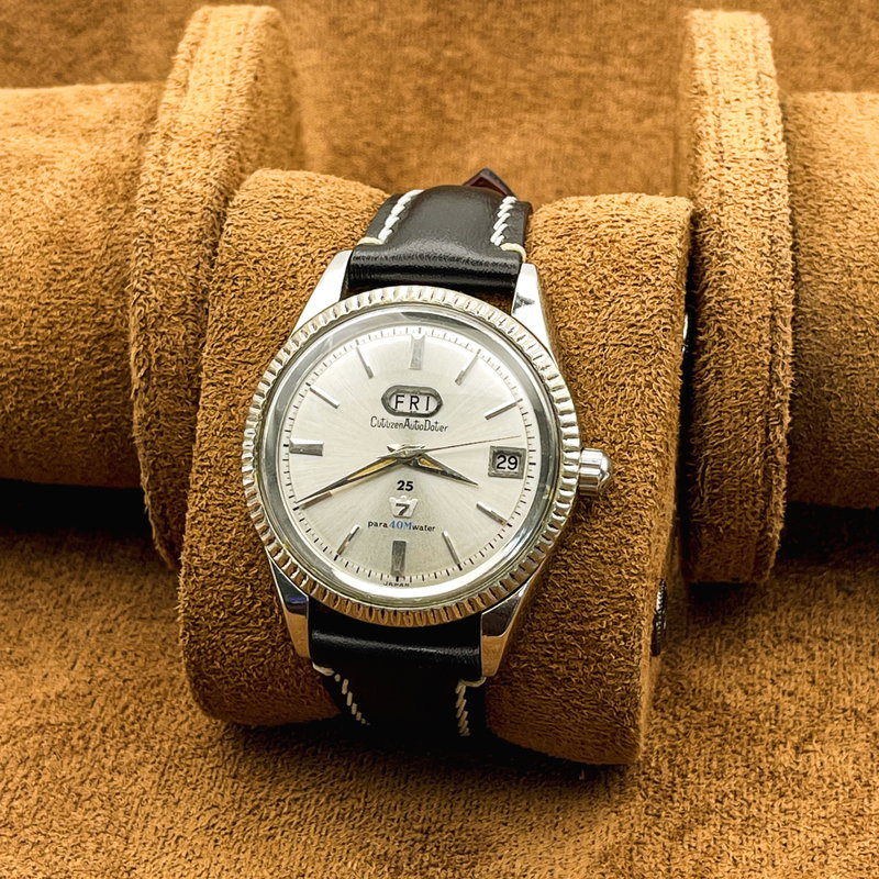 Citizen Citizen - Autodater 7 "Serviced" 霜月 (Shimotsuki) – Frost Moon - Ingen mindstepris - AW1407051 - Men - 1970-1979  vintage watch - image 8