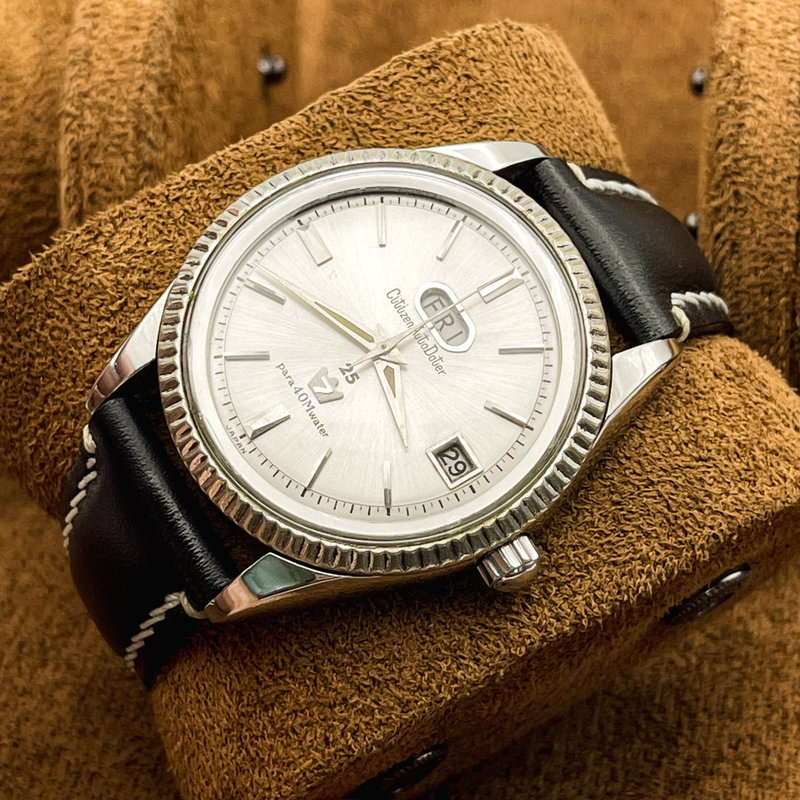 Citizen Citizen - Autodater 7 "Serviced" 霜月 (Shimotsuki) – Frost Moon - Ingen mindstepris - AW1407051 - Men - 1970-1979  vintage watch - image 12