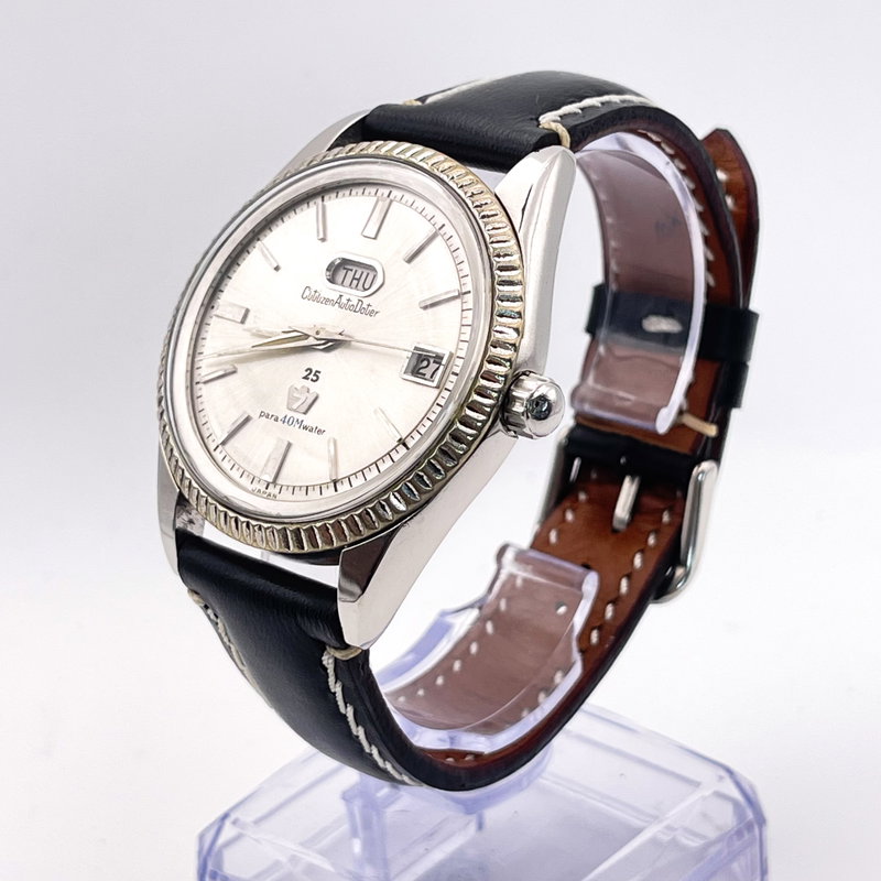 Citizen Citizen - Autodater 7 "Serviced" 霜月 (Shimotsuki) – Frost Moon - Ingen mindstepris - AW1407051 - Men - 1970-1979  vintage watch - image 22