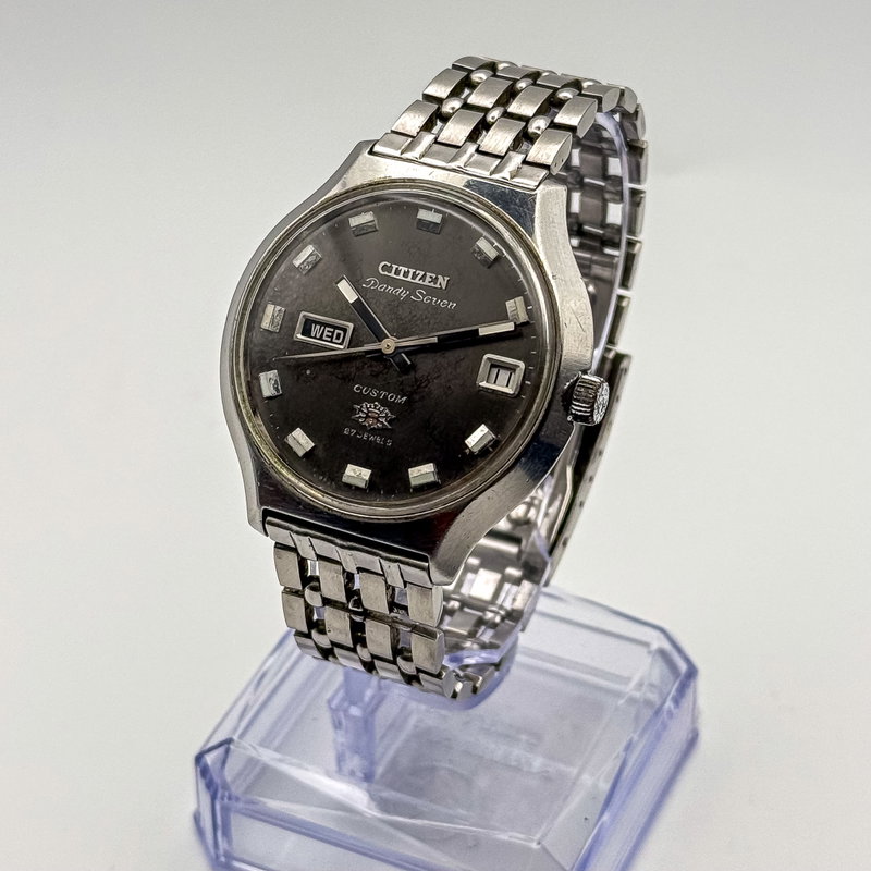 Citizen Citizen - Dandy Seven Custom 夜霧 (Yogiri) – Night Mist - No Reserve Price - APSS3003-Y - Men - 1978 vintage watch - image 2