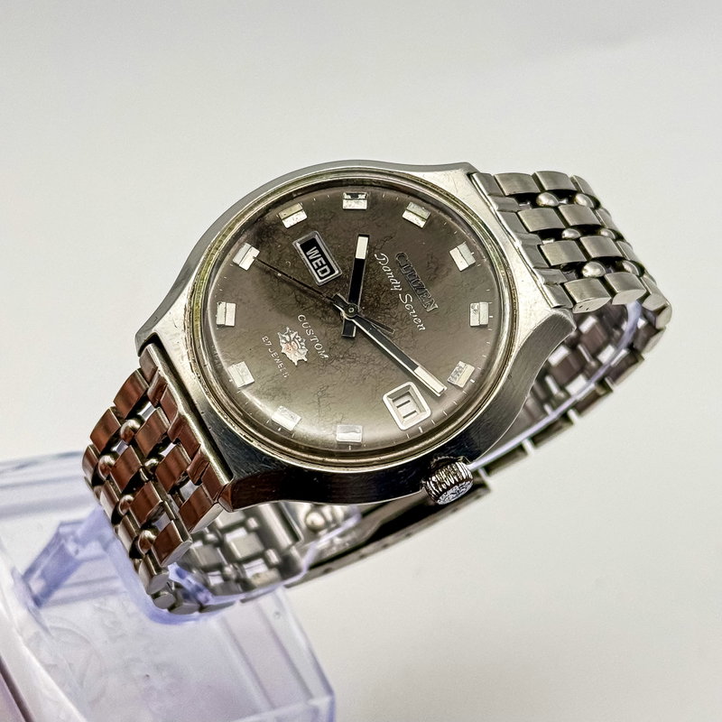 Citizen Citizen - Dandy Seven Custom 夜霧 (Yogiri) – Night Mist - No Reserve Price - APSS3003-Y - Men - 1978 vintage watch - image 6
