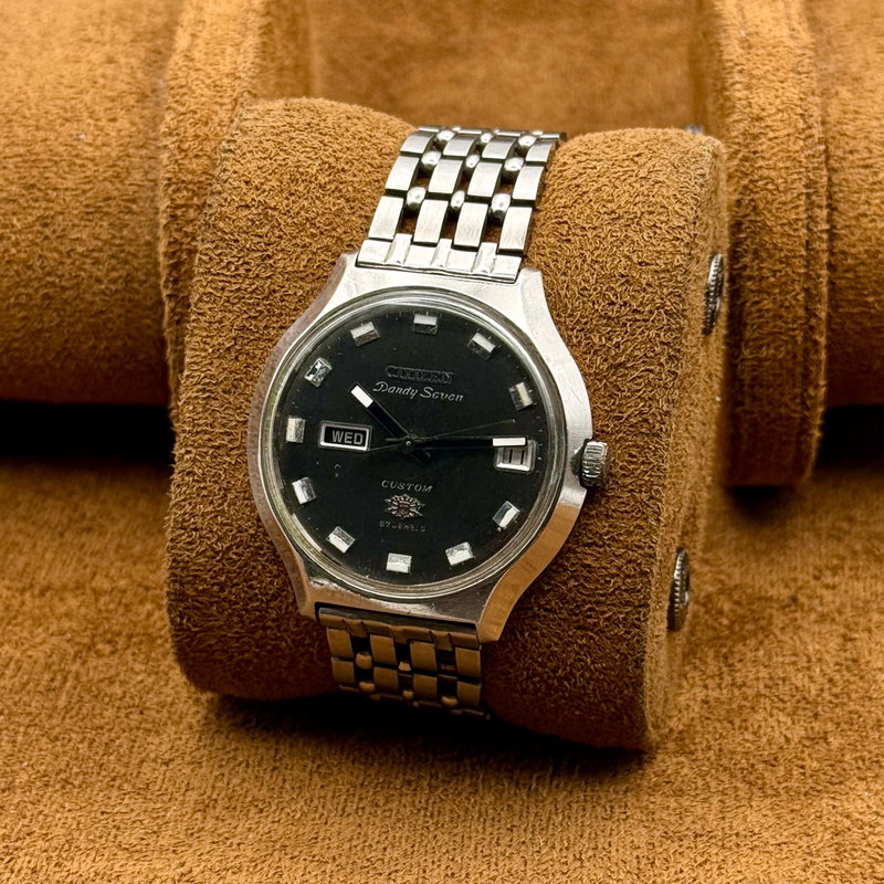 Citizen Citizen - Dandy Seven Custom 夜霧 (Yogiri) – Night Mist - No Reserve Price - APSS3003-Y - Men - 1978 vintage watch - image 7