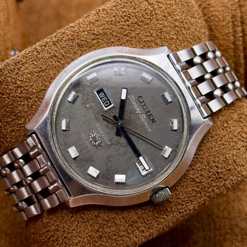 Citizen Citizen - Dandy Seven Custom 夜霧 (Yogiri) – Night Mist - No Reserve Price - APSS3003-Y - Men - 1978 vintage watch - image 12