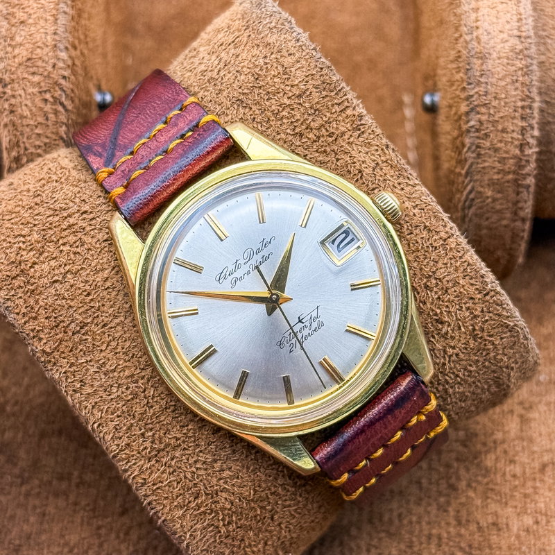 Citizen Citizen - Jet Auto Dater 金暁 (Kingyō) – Golden Dawn - No reserve price - AD14703 - Men - 1963 vintage watch - image 13