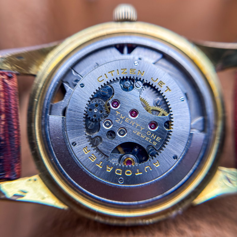 Citizen Citizen - Jet Auto Dater 金暁 (Kingyō) – Golden Dawn - No reserve price - AD14703 - Men - 1963 vintage watch - image 23