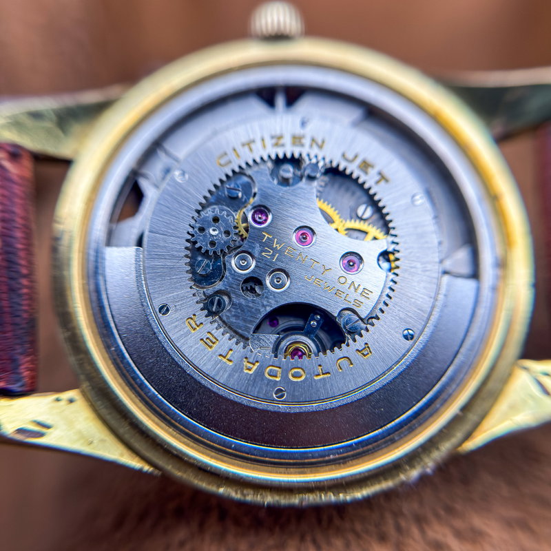 Citizen Citizen - Jet Auto Dater 金暁 (Kingyō) – Golden Dawn - No reserve price - AD14703 - Men - 1963 vintage watch - image 24
