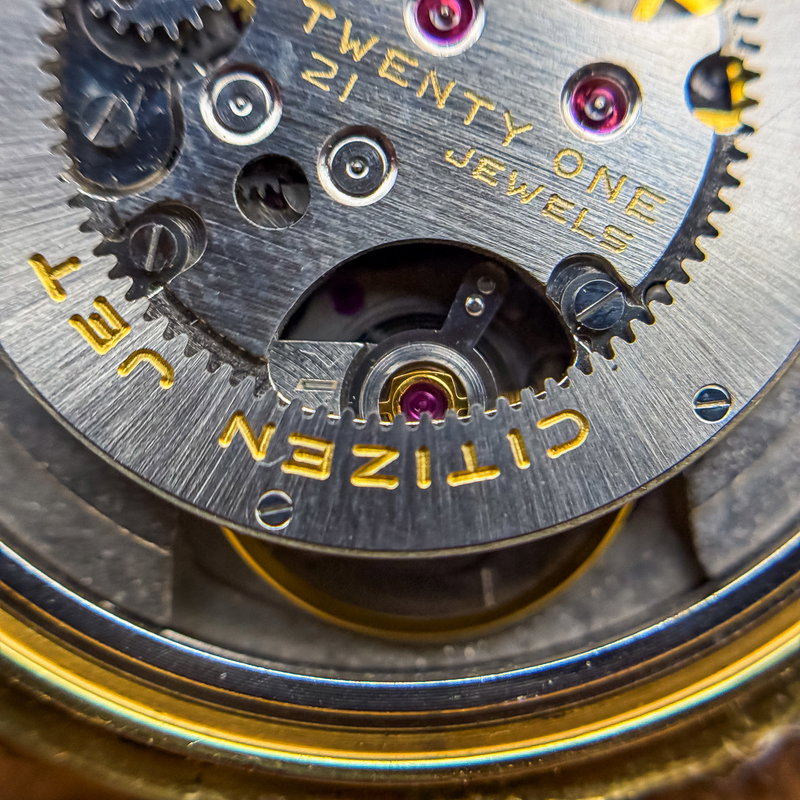 Citizen Citizen - Jet Auto Dater 金暁 (Kingyō) – Golden Dawn - No reserve price - AD14703 - Men - 1963 vintage watch - image 25