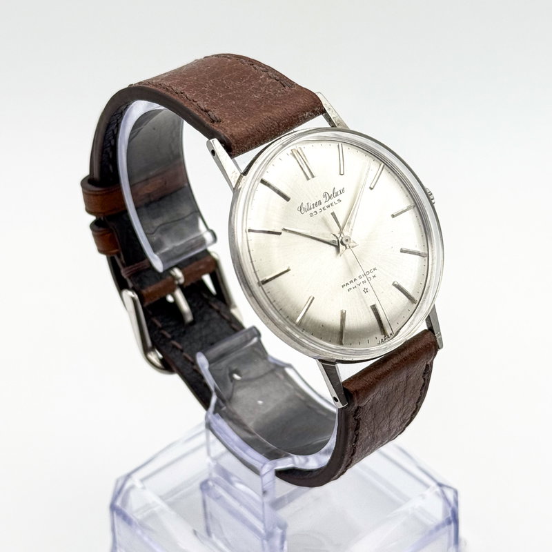 Citizen Citizen - Citizen Deluxe 銀寂 – Ginjaku – Silent Silver - No Reserve Price - 3ADJ - Men - 1960-1969 vintage watch - image 4