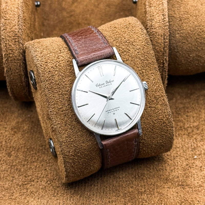 Citizen Citizen - Citizen Deluxe 銀寂 – Ginjaku – Silent Silver - No Reserve Price - 3ADJ - Men - 1960-1969 vintage watch - image 11