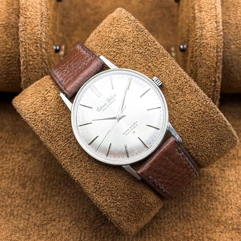 Citizen Citizen - Citizen Deluxe 銀寂 – Ginjaku – Silent Silver - No Reserve Price - 3ADJ - Men - 1960-1969 vintage watch - image 12