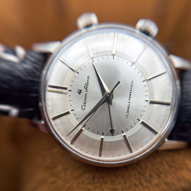 Citizen Citizen - Citizen Alarm [Near-Mint] 淡影 (Tan’ei) – Faint Shadow - No reserve price - 1507062 - Men - 1972 vintage watch - image 18